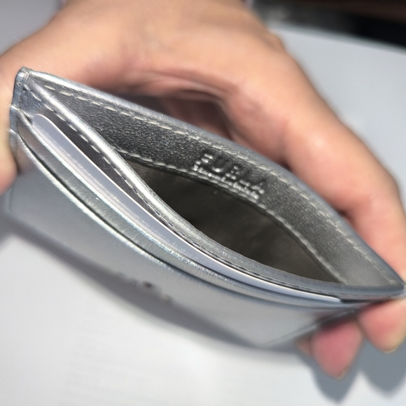 Furla Camelia Small Leather Card Case Holder - Picture 14 of 17